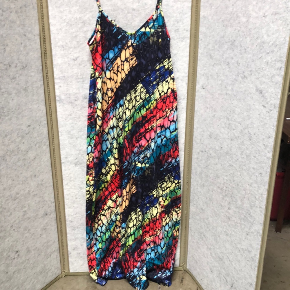 Multicolor Maxi Dress NWOT